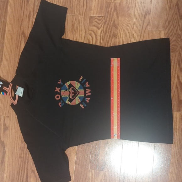 #20 - ROXY Whole Hearted Rashguard Women's Black - Picture 7 of 8